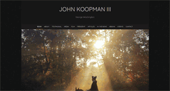 Desktop Screenshot of johnkoopmaniii.com